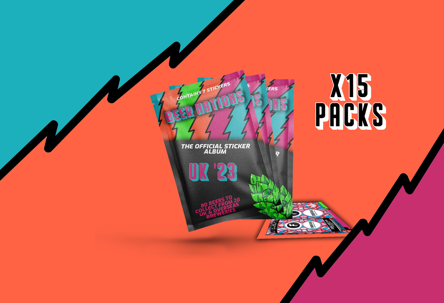 PRE ORDER - Multipack Sticker Packs